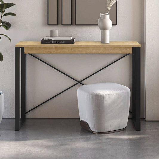 Κονσόλα Archie Megapap χρώμα sapphire oak 110x35x75εκ. - Hippiehome.gr