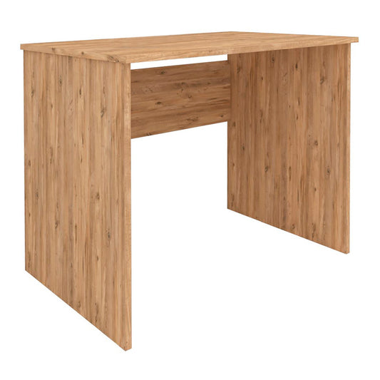 Γραφείο εργασίας Kalen Megapap από μελαμίνη χρώμα pine oak 90x60x74εκ. - Hippiehome.gr