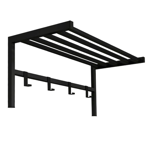 Κρεμάστρα τοίχου Ofred Megapap μεταλλική χρώμα μαύρο 69x34x32,5εκ. - Hippiehome.gr