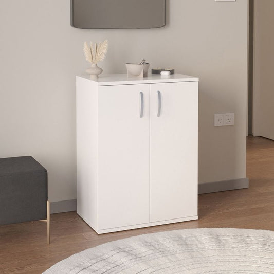 Παπουτσοθήκη - Ντουλάπι Manolo Megapap χρώμα λευκό 60x38x81,4εκ. - Hippiehome.gr