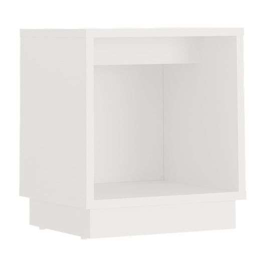 Κομοδίνο Gino Megapap χρώμα λευκό 40x35,3x45εκ. - Hippiehome.gr