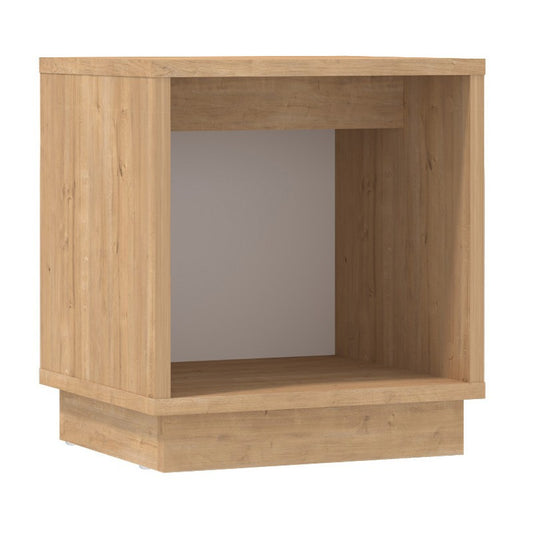 Κομοδίνο Gino Megapap χρώμα sapphire oak 40x35,3x45εκ. - Hippiehome.gr
