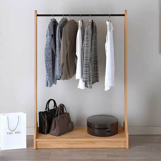 Έπιπλο εισόδου Belgum Megapap χρώμα pine oak 87,3x35x128εκ. - Hippiehome.gr