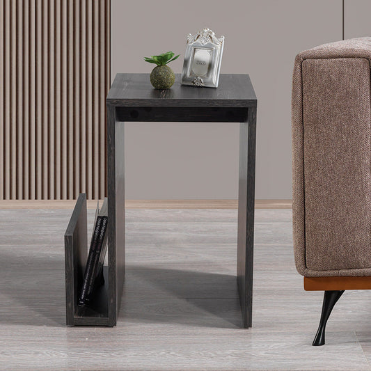 Τραπεζάκι βοηθητικό Regnar Megapap χρώμα rebab 43,1x33,5x52εκ. - Hippiehome.gr