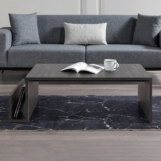 Τραπεζάκι σαλονιού Regnar Megapap χρώμα rebab 100,6x55x31,8εκ. - Hippiehome.gr