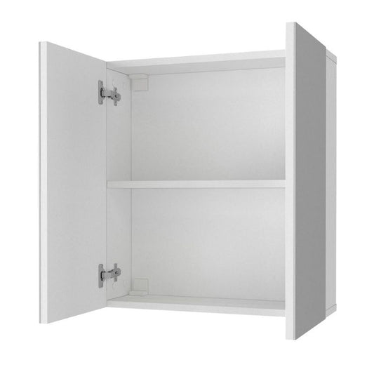 Καθρέπτης μπάνιου Binary Μegapap χρώμα λευκό 60x17,2x65εκ. - Hippiehome.gr