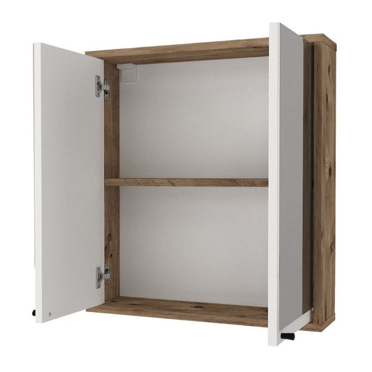 Καθρέπτης μπάνιου Lilian Μegapap χρώμα atlantic pine 59,6x14,6x65εκ. - Hippiehome.gr