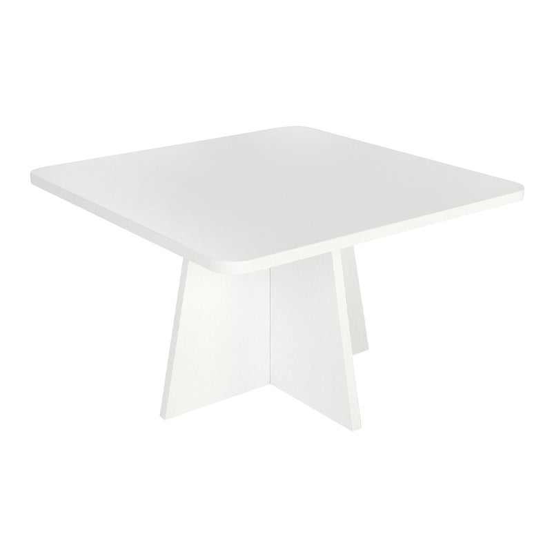 Τραπεζάκι σαλονιού Sugar Megapap χρώμα λευκό 60x60x36,8εκ. - Hippiehome.gr