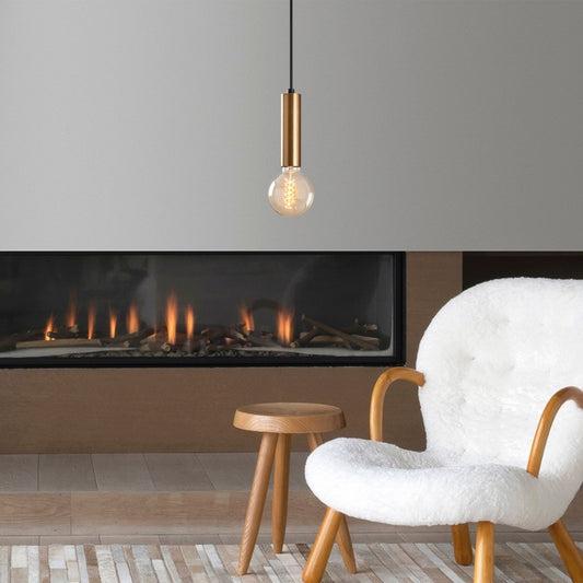 Φωτιστικό οροφής Lizy Megapap E27 μεταλλικό μονόφωτο χρώμα χρυσό vintage Ø4x111εκ. - Hippiehome.gr