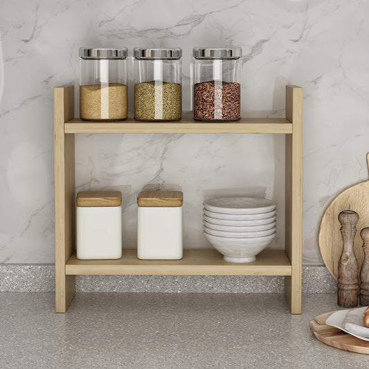 Ραφιέρα κουζίνας Denver Megapap χρώμα sapphire oak 34x10x30εκ. - Hippiehome.gr