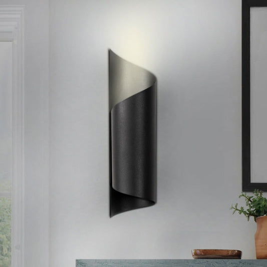 Απλίκα τοίχου Sivani Megapap E27 μεταλλική χρώμα μαύρο Φ10x35εκ. - Hippiehome.gr