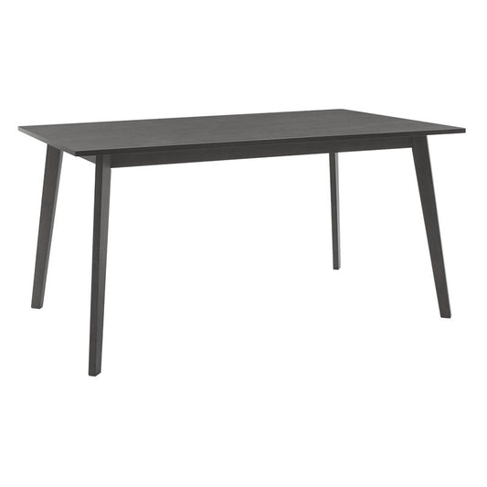 Tραπεζαρία Benson - Toto pakoworld σετ 7τμχ rustic grey - ύφασμα γκρι 150x90x75εκ - Hippiehome.gr