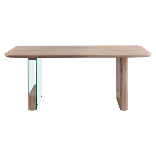 Tραπέζι Faghan pakoworld καφέ mdf 180x90x76εκ - Hippiehome.gr