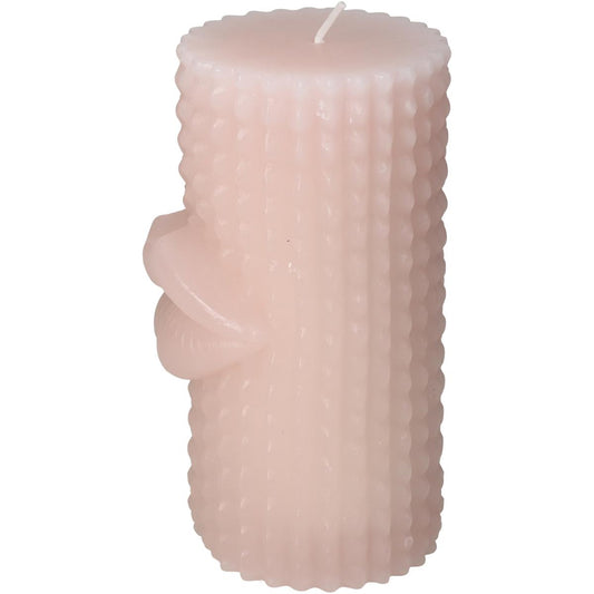 Κερί ArteLibre Χείλος Ροζ 7.3x7.3x15cm - Hippiehome.gr