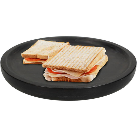 Δίσκος ArteLibre Μαύρο Ξύλο 25.4x25.4x2.5cm - Hippiehome.gr