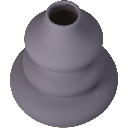 Βάζο ArteLibre Λιλά Δολομίτης 15x15x22cm - Hippiehome.gr