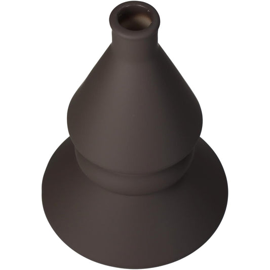 Βάζο ArteLibre Καφέ Δολομίτης 14.3x14.3x23.8cm - Hippiehome.gr