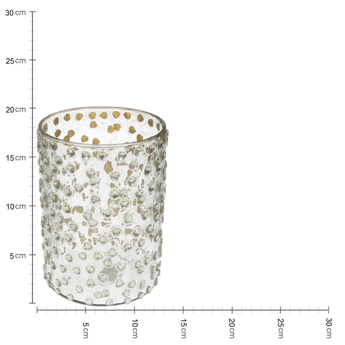 Κηροπήγιο ArteLibre Διάφανο Γυαλί 12x12x17cm - Hippiehome.gr