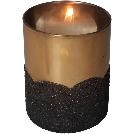 Κηροπήγιο ArteLibre Χρυσό Γυαλί 10x10x13cm - Hippiehome.gr