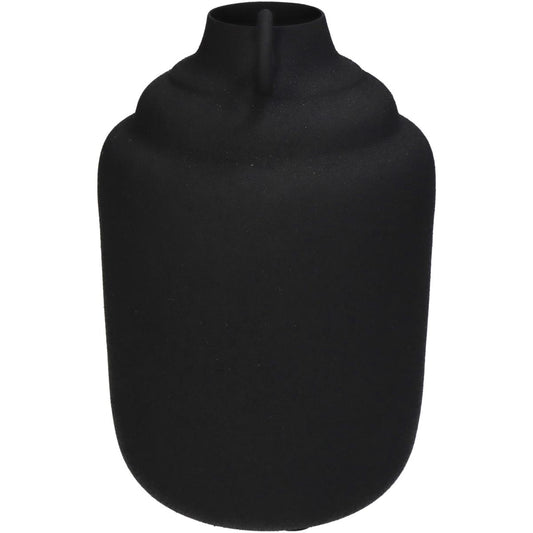 Βάζο ArteLibre Μαύρο Μέταλλο 13x13x19.5cm - Hippiehome.gr