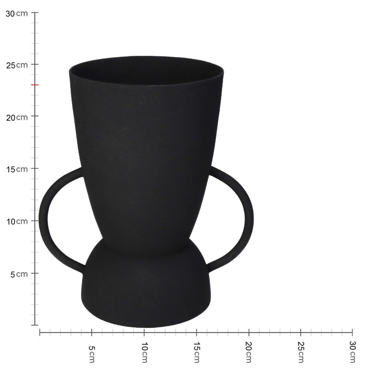 Κασπώ ArteLibre Μαύρο Μέταλλο 20x13x23cm - Hippiehome.gr