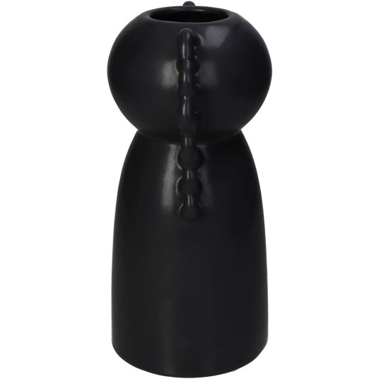 Βάζο ArteLibre Μαύρο Κεραμικό 15.7x11.8x24.5cm - Hippiehome.gr