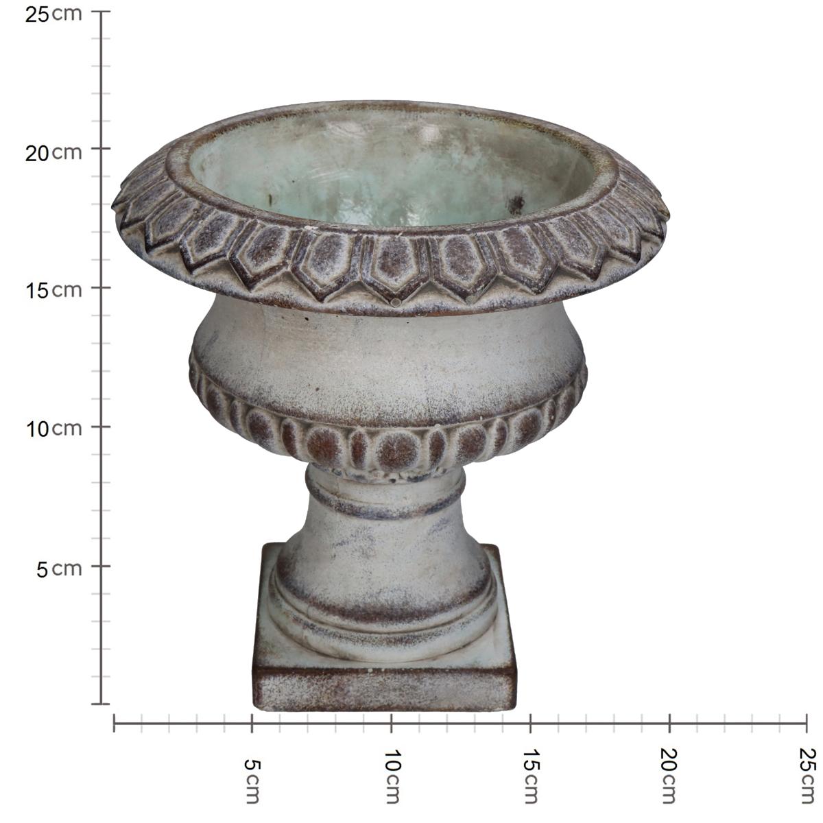 Κασπώ ArteLibre Παραδοσιακό Γκρι Τσιμέντο 20x20x20cm - Hippiehome.gr