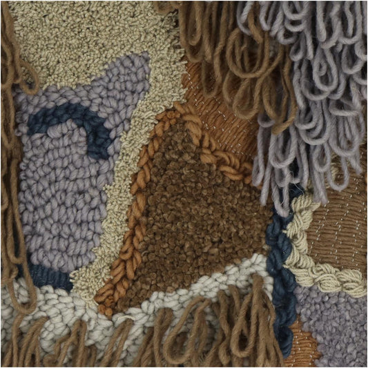 Διακοσμητικό Τοίχου ArteLibre Πολύχρωμο Ύφασμα 98x2x98cm - Hippiehome.gr