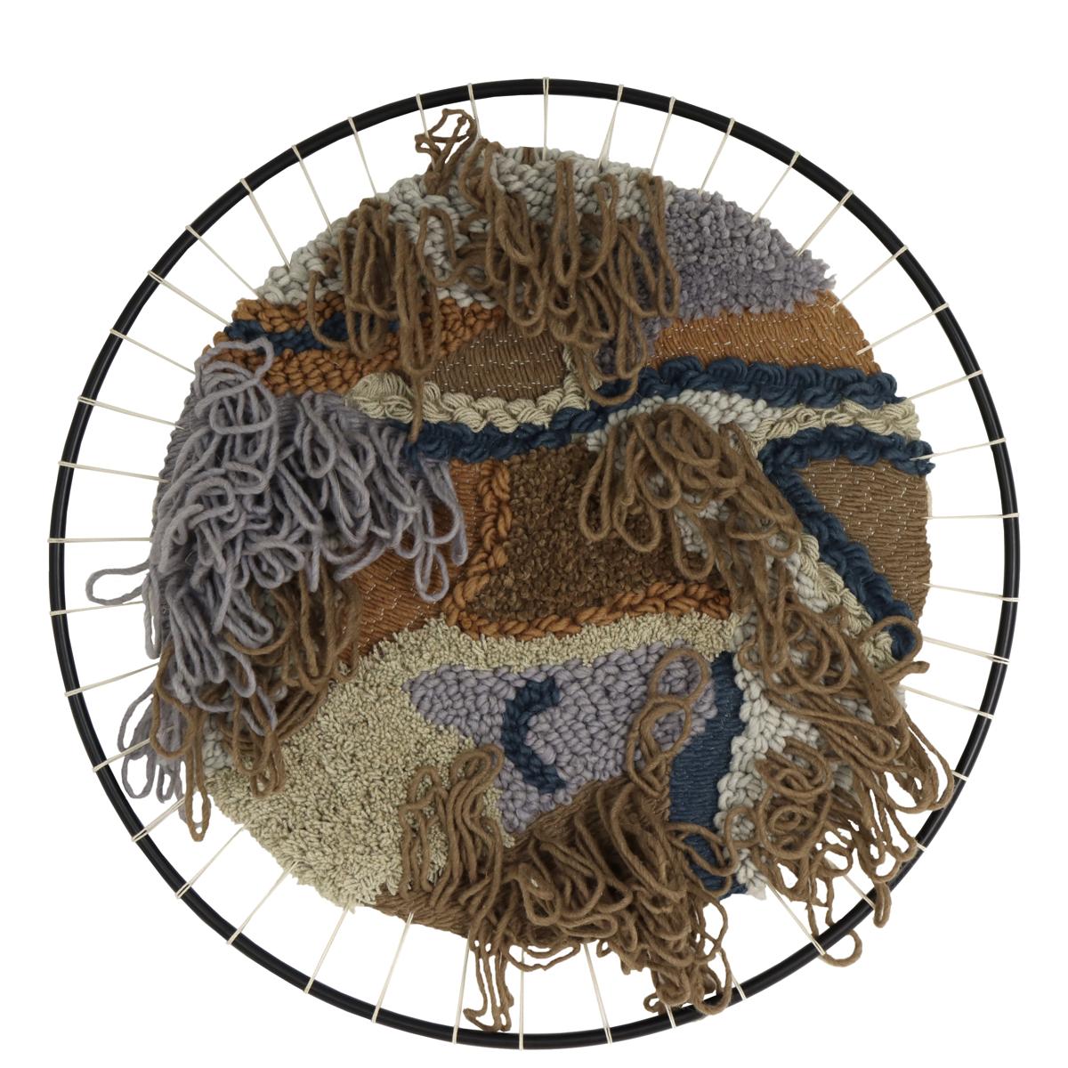 Διακοσμητικό Τοίχου ArteLibre Πολύχρωμο Ύφασμα 98x2x98cm - Hippiehome.gr