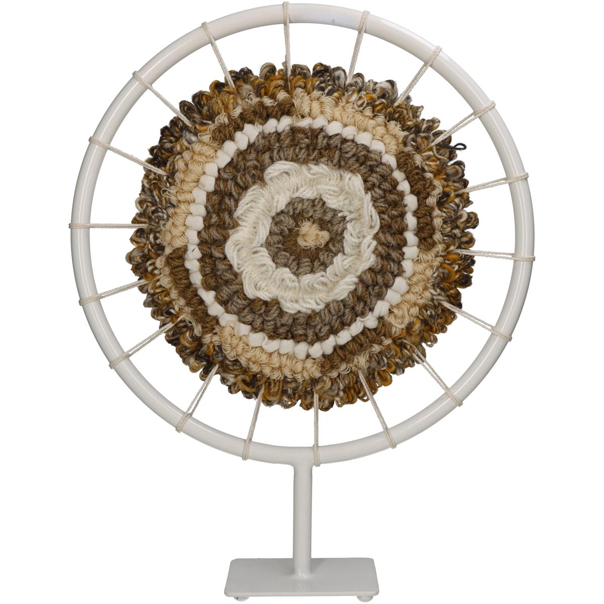 Διακοσμητικό ArteLibre Επιτραπέζιο Πολύχρωμο Μέταλλο 38x6.5x49cm - Hippiehome.gr