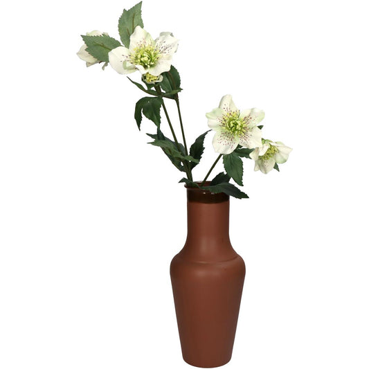 Βάζο ArteLibre Φυσικό Μέταλλο 10x10x24cm - Hippiehome.gr