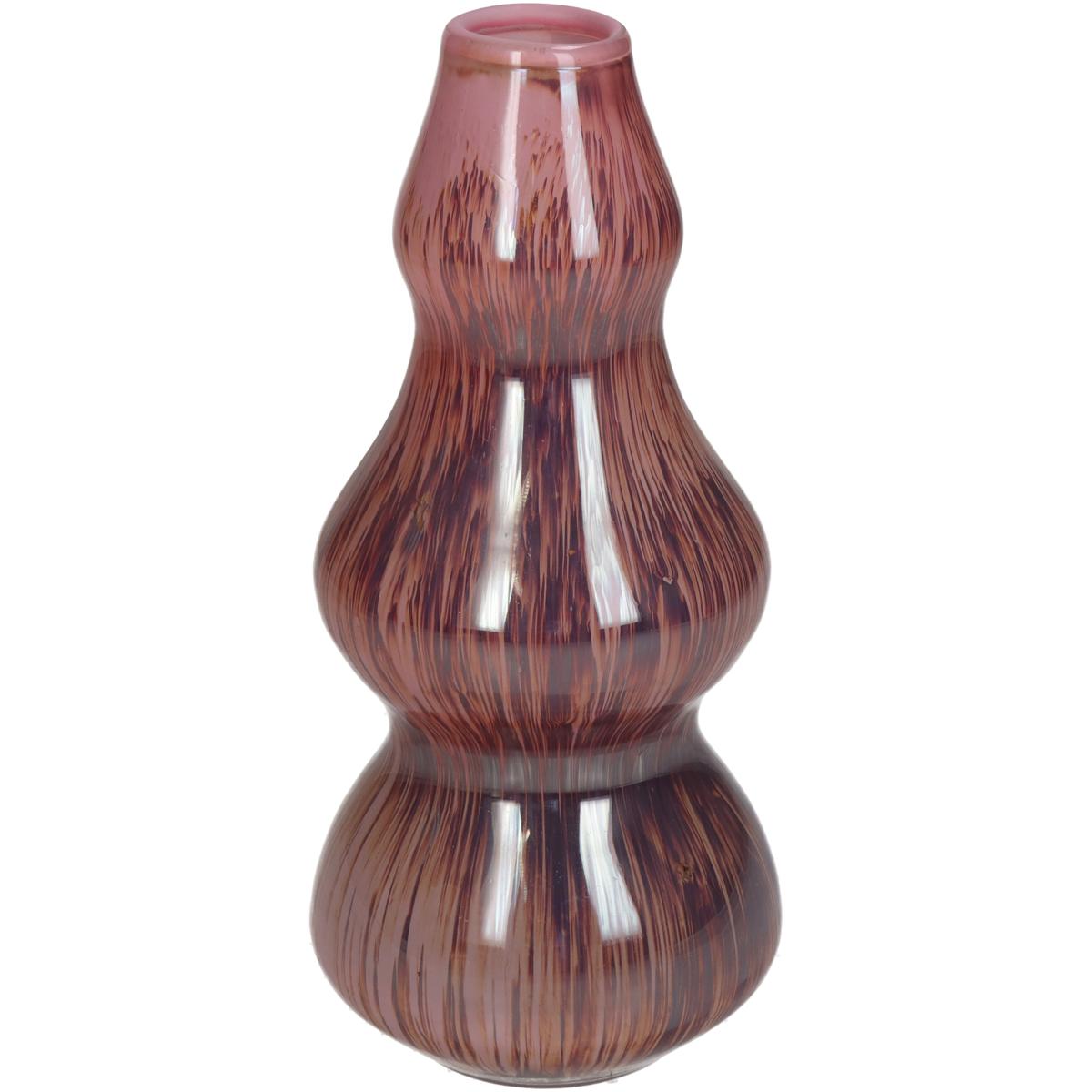 Βάζο ArteLibre Ροζ Γυαλί 10x10x22cm - Hippiehome.gr