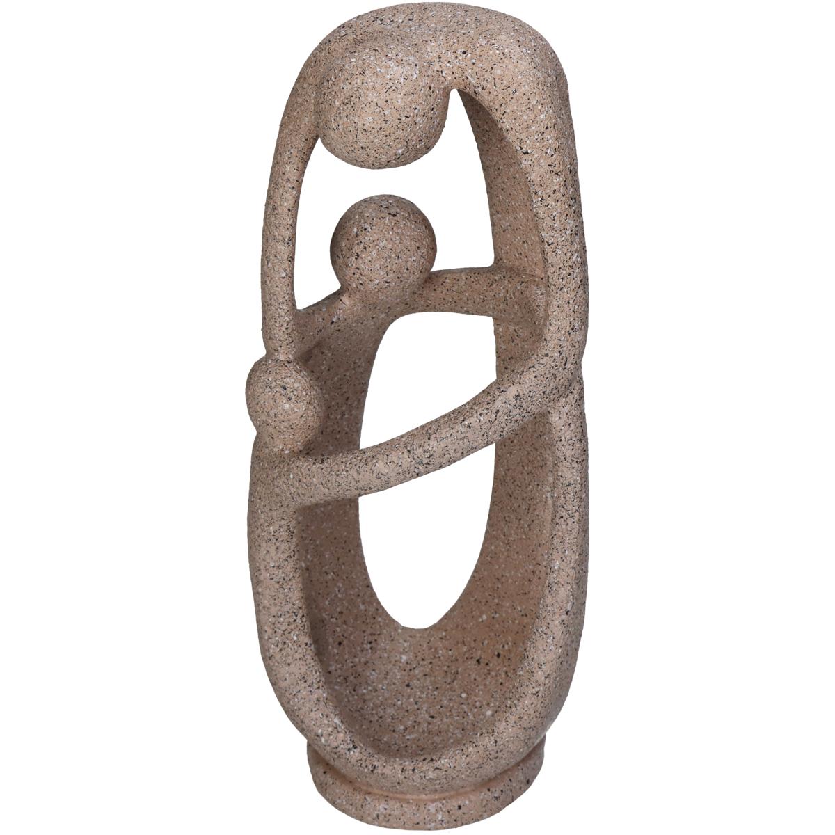 Διακοσμητικό ArteLibre Φιγούρα Άνθρωπος Μπεζ Polyresin 12.5x11x29.5cm - Hippiehome.gr