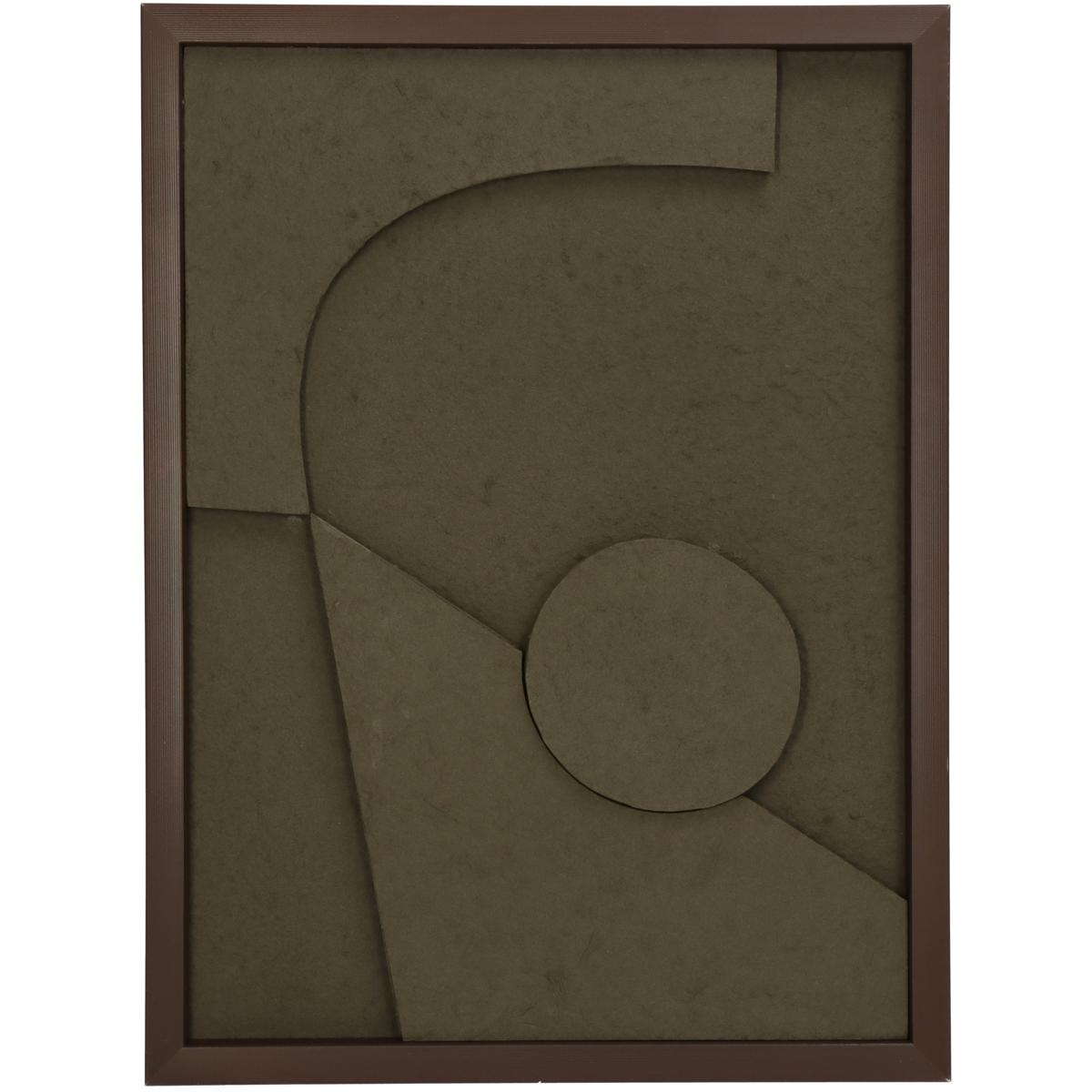 Διακοσμητικό Τοίχου ArteLibre Πράσινο Χαρτί 30x3x40cm - Hippiehome.gr