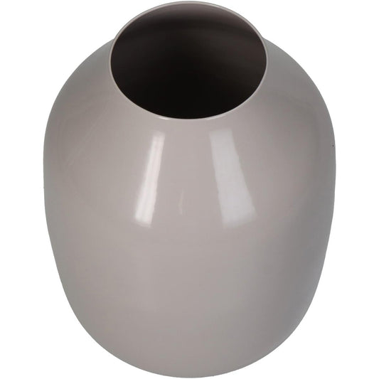 Βάζο ArteLibre Μπεζ Μέταλλο 11x11x14cm - Hippiehome.gr