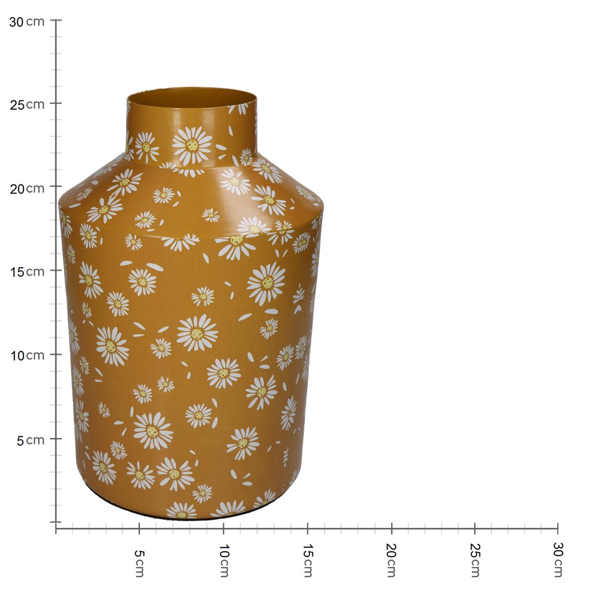 Βάζο ArteLibre Λουλούδια Πολύχρωμο Μέταλλο 16x16x25.5cm - Hippiehome.gr