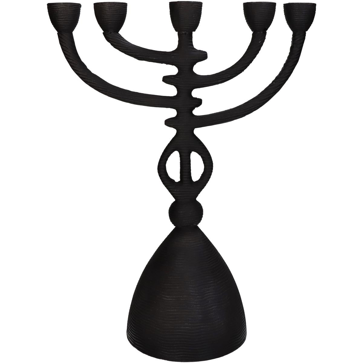 Κηροπήγιο ArteLibre Μαύρο Αλουμίνιο 31x15.5x41.5cm - Hippiehome.gr