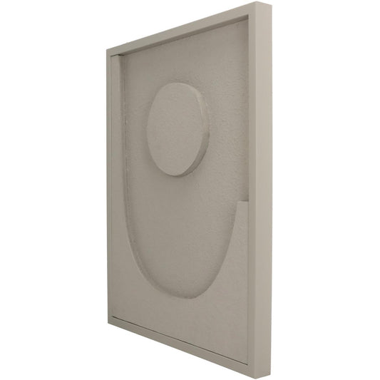 Διακοσμητικό Τοίχου ArteLibre Μπεζ Χαρτί 40x3x50cm - Hippiehome.gr