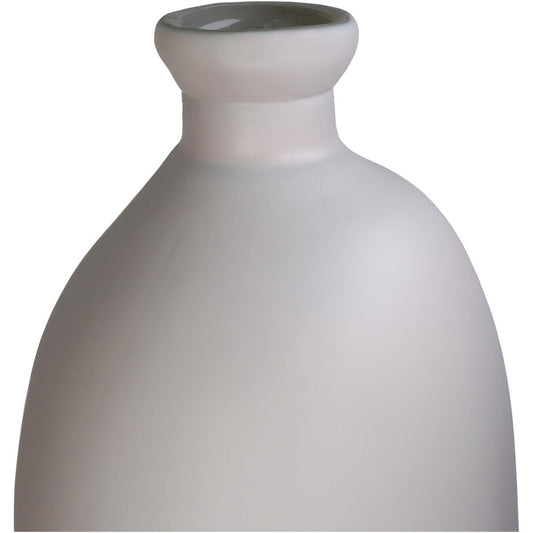 Βάζο ArteLibre Ιβουάρ Ανακυκλωμένο Γυαλί 34x34x73cm - Hippiehome.gr