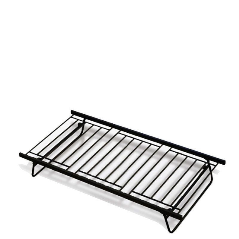 Κρεβάτι ArteLibre NANCY Μεταλλικό Sandy Black 198x92x32cm - Hippiehome.gr