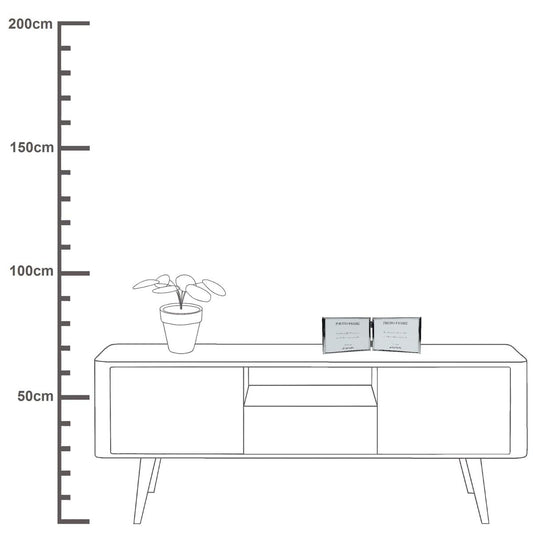 Κορνίζα Διπλή ArteLibre Ασημί Μέταλλο (2x)15x10cm - Hippiehome.gr