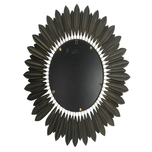 Καθρέπτης ArteLibre Χρυσό Μέταλλο 70x4x70cm - Hippiehome.gr