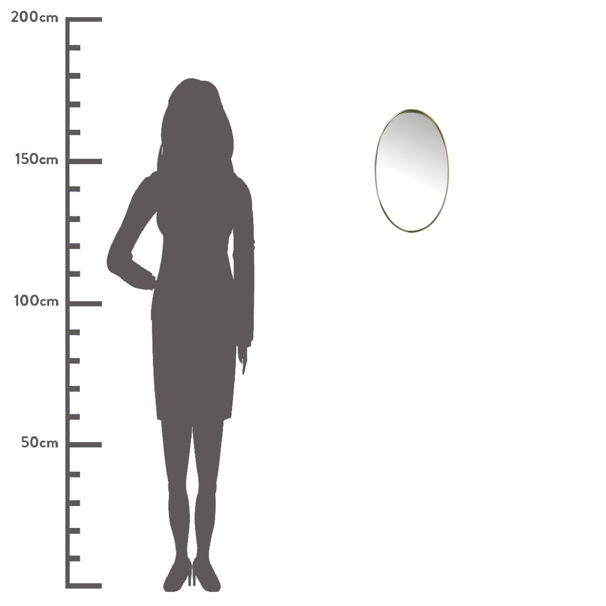 Καθρέπτης ArteLibre Χρυσό Μέταλλο 25.5x3x42.5cm - Hippiehome.gr