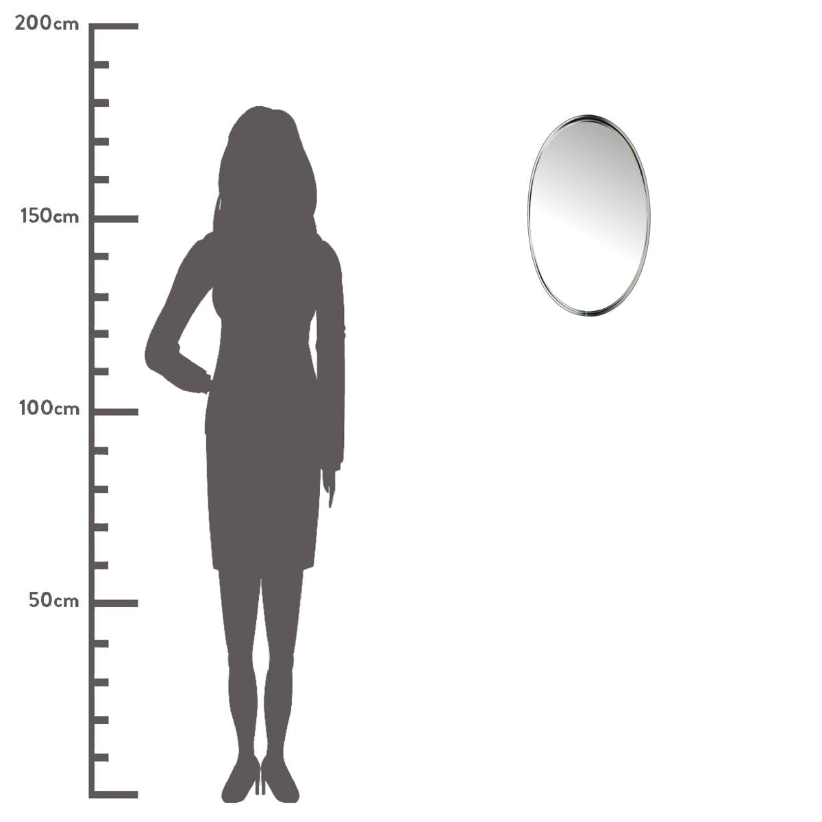 Καθρέπτης ArteLibre Μαύρο Μέταλλο 30x4x50.5cm - Hippiehome.gr