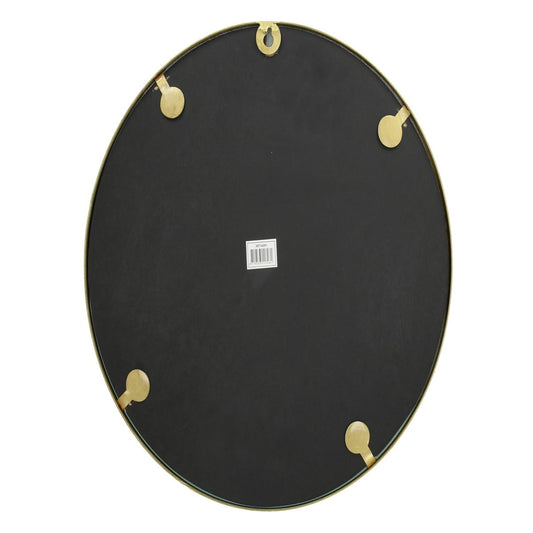 Καθρέπτης ArteLibre Χρυσό Μέταλλο 40x2.5x40cm - Hippiehome.gr