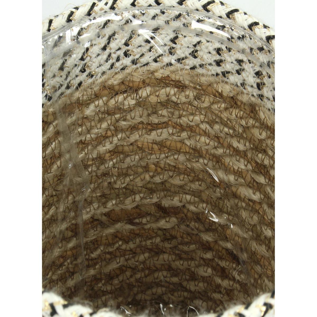 Καλάθι ArteLibre Φύλλο Hogla Φυσικό 20x20x20cm Σετ 3Τμχ - Hippiehome.gr