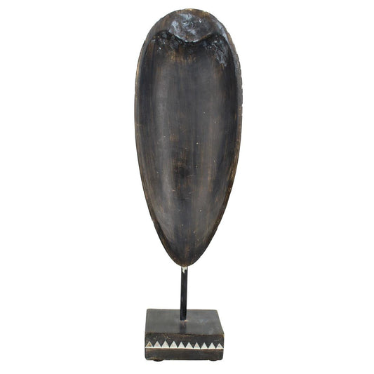 Διακοσμητικό ArteLibre Μάσκα Καφέ Polyresin 13x7.5x32.5cm - Hippiehome.gr