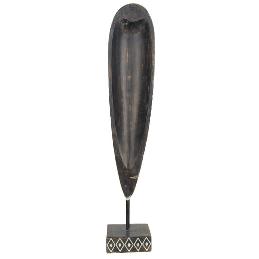 Διακοσμητικό ArteLibre Μάσκα Καφέ Polyresin 10.2x7x40.5cm - Hippiehome.gr