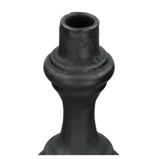 Κηροπήγιο ArteLibre Μαύρο Polyresin 13x13x44cm - Hippiehome.gr