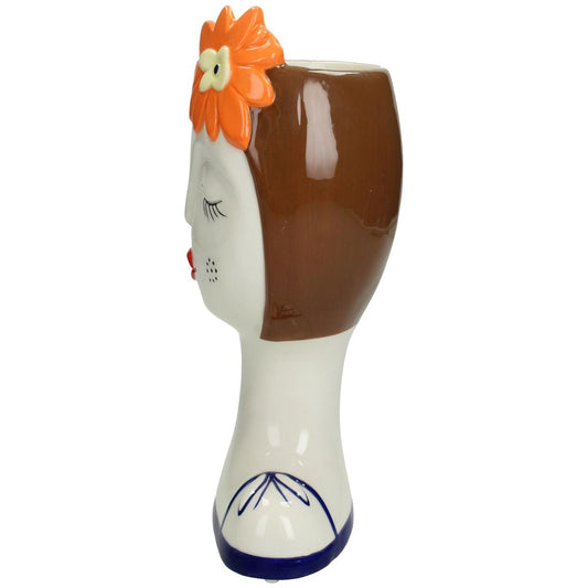 Κασπώ ArteLibre Γυναίκα Πολύχρωμο Δολομίτης 15.7x12.4x22cm - Hippiehome.gr